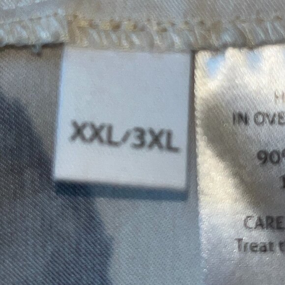 HOUSE OF AZOIIA SILK BLEND BLUE FLOWERS KAFTAN DRESS - NEW WITH TAGS - XXL/3XL - Picture 15 of 16